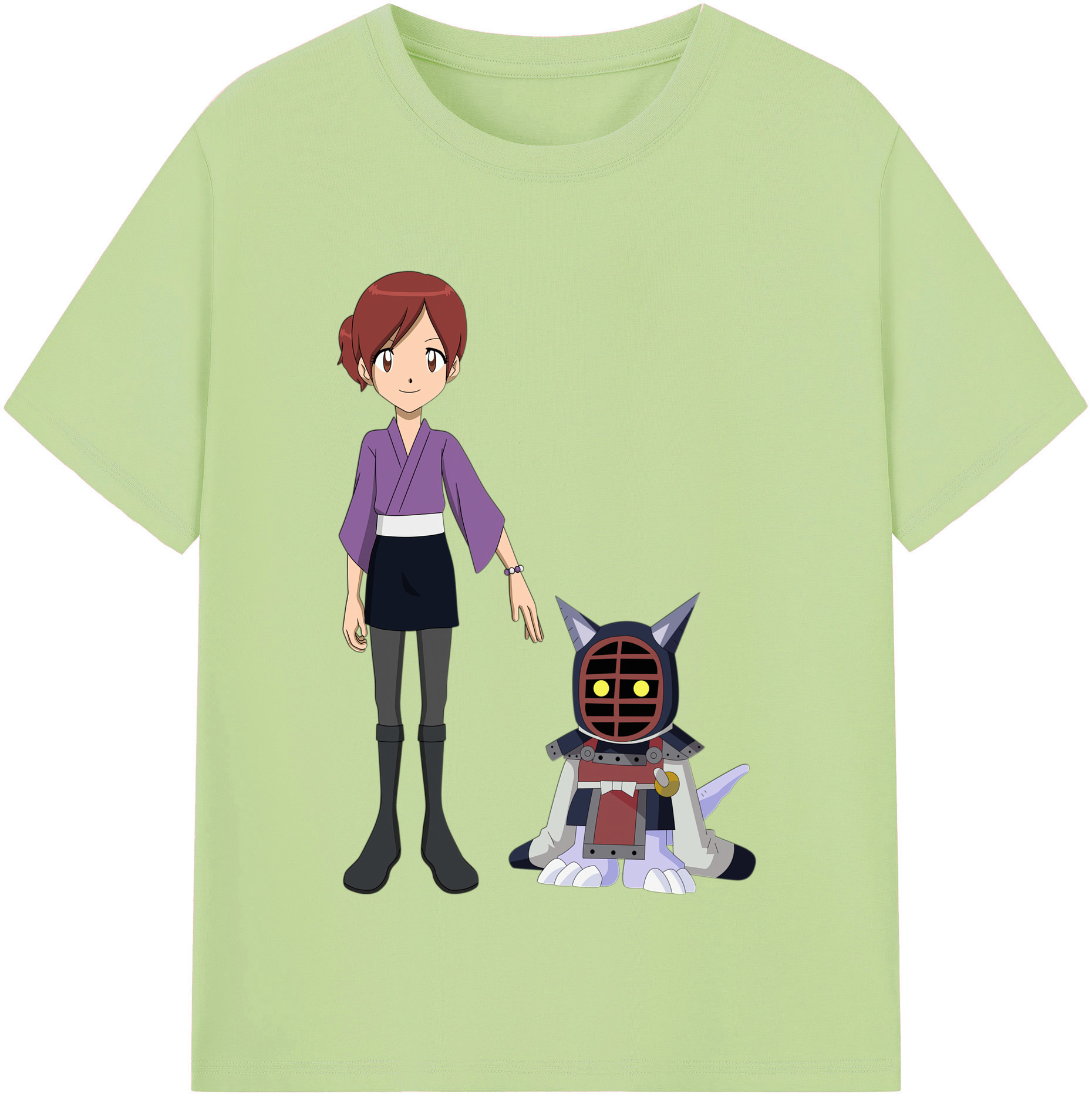 （画像用） Digimon デジタルモンスター/デジモン 綿100％半袖Tシャツ（フロントプリント）